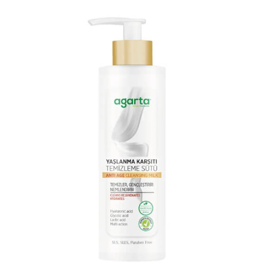  Agarta Yaşlanma Karşıtı Temizleme Sütü 225 ml - 1