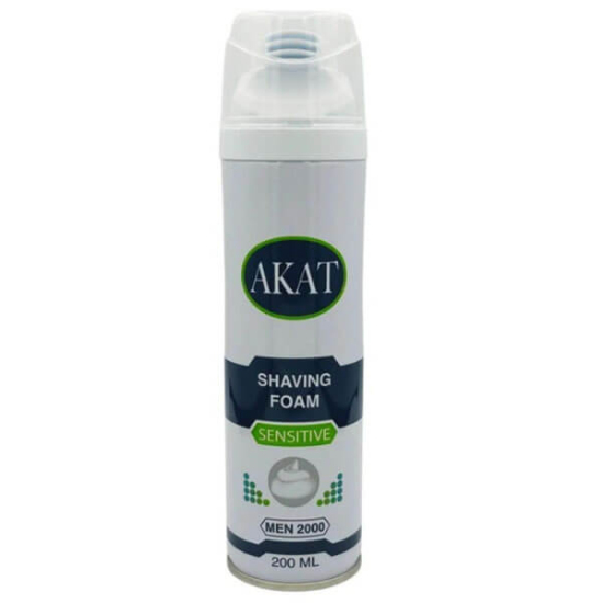  Akat Men Tiras Köpügü Sensitive 200 ml - 1