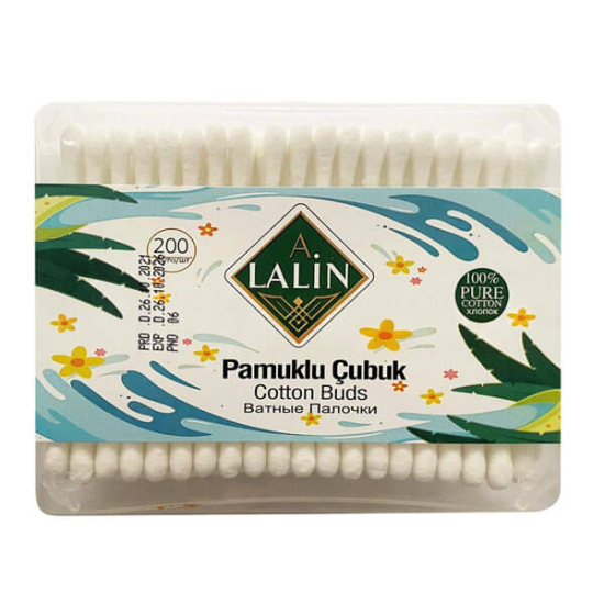  Alalin Kulak Çubugu Kare Kutulu 200 lü - 1