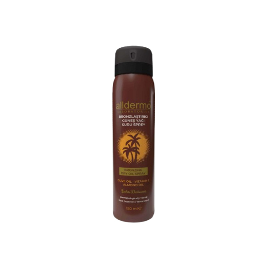  Alldermo Bronzing Dry Oil Aerosol Sprey 150 ml - 1