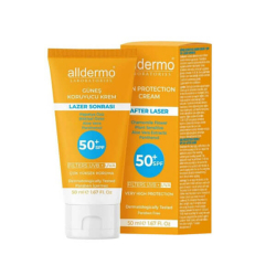Alldermo SPF50 Lazer Epilasyon Sonrasi Cilt Kremi 50 ml - Alldermo