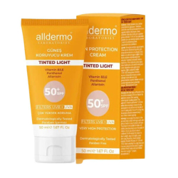 Alldermo SPF50 Tinted Light Krem 50 ml - Alldermo