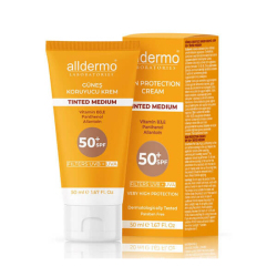 Alldermo SPF50 Tinted Medium Krem 50 ml - Alldermo
