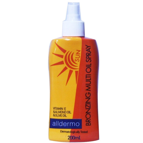 Alldermo Sun Bronzing Multi Oil Spray 200 ml - 1