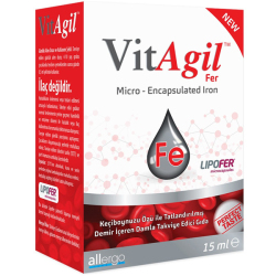 Allergo - Allergo VitAgil Fer Demir Damla 15 ml Demir Takviyesi Allergo - Allergo VitAgil Fer Demir Damla 15 ml Demir Takviyesi