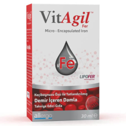 Allergo Vitagil Fer Demir Damla 30 ml - Allergo