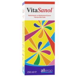Allergo VitaSanol Multivitamin Mineral 250 ML - Allergo