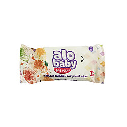 Alo Baby Islak Cep Mendili 15 Yaprak - Alo Baby
