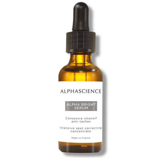 Alphascience Alpha Bright C vitamini yüz serumu 20 ml, %8 L-askorbik asit ve %2 fitik asit, koruyucu parfüm içermez- 1