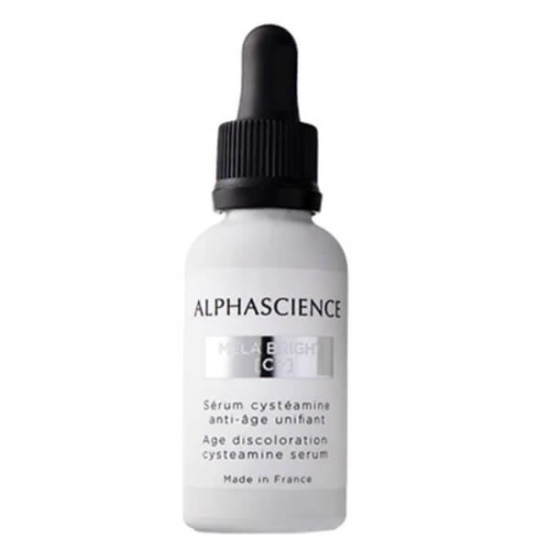 Alphascience Mela Bright C Serum 30 ml leke karşıtı aydınlatıcı C serumu parfüm ve koruyucu içermez şişe kutu- 1