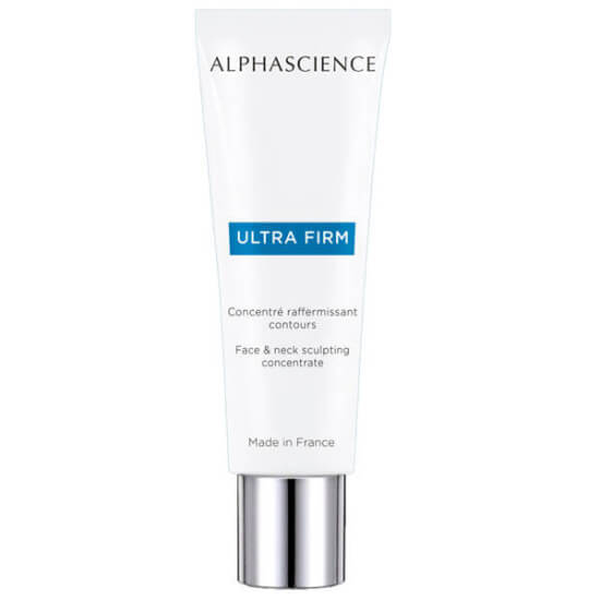 Alphascience Ultra Firm 50 ml boyun ve yüz konsantresi, Shiitake kompleksi, L-Glutamin ve Genistein içeren serum- 1