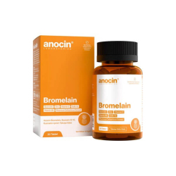 Anocin Bromelain Ananas + Quercetin + Zinc + CoQ-10 + Vitamin C Süper Bromelain Formül 30 Tablet - Anocin