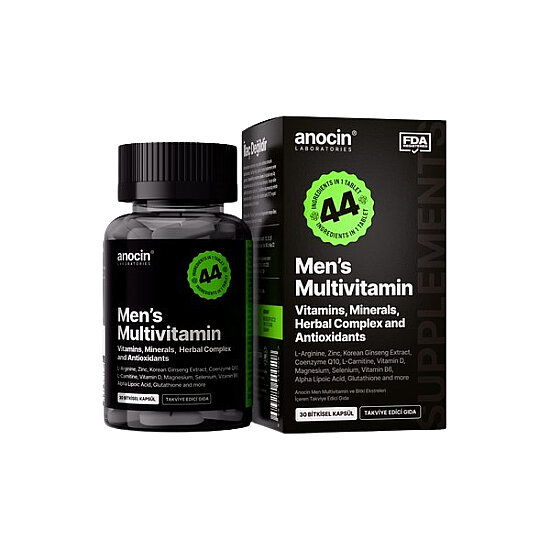 Anocin Men Multivitamin 30 Kapsül - 1