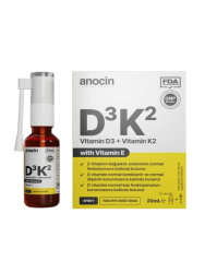 Anocin Vitamin D3 K2 Vitamin E 1000 IU 20 mcg Damla 20 ml