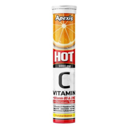 Apexis Vitamin C+ Çinko Hot Efervesan Tablet 20li - Apexis