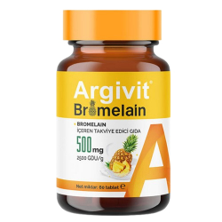 Argivit Bromelain 500 mg 60 Tablet - Argivit