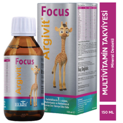 Hekim İlaç - Argivit Focus Şurup 150 ML Fosfatidilserin Hekim İlaç - Argivit Focus Şurup 150 ML Fosfatidilserin