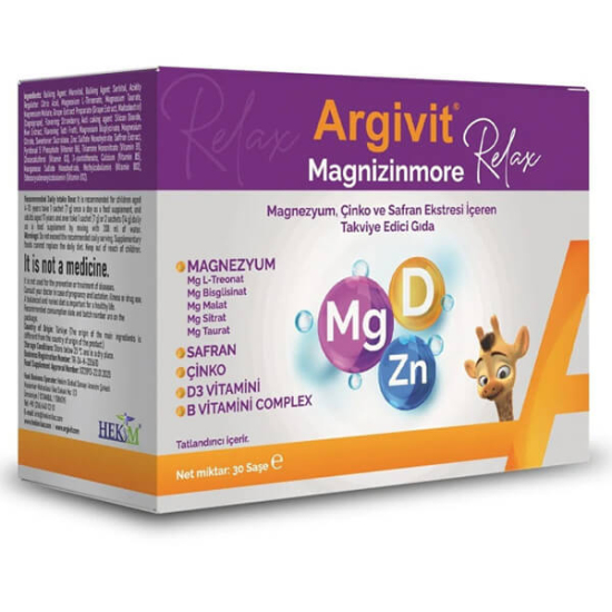  Argivit Magnizinmore Relax 30 Saşe - 1