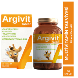 Hekim İlaç - Argivit Multivitamin 30 Tablet Hekim İlaç - Argivit Multivitamin 30 Tablet