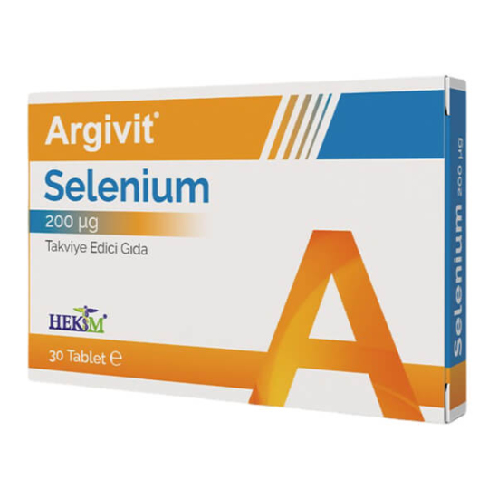  Argivit Selenium Selenyum İçeren Takviye Edici Gıda 30 Tablet - 1