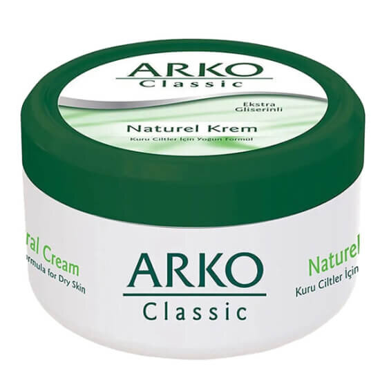 Arko Classic Bakım Kremi 150 ml yağ bazlı nemlendirici krem kuru ve hassas ciltler için doğal nem dengesi desteği- 1