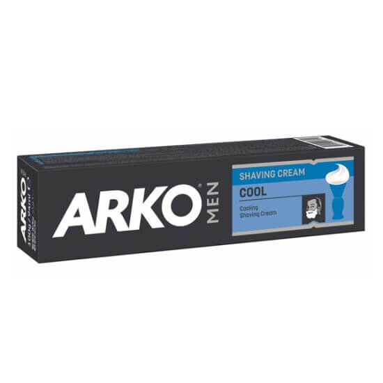 Arko Cool tıraş kremi 90 ml, sakalı yumuşatan, tahrişi azaltmaya destek, rahat ve serinletici tıraş kremi- 1