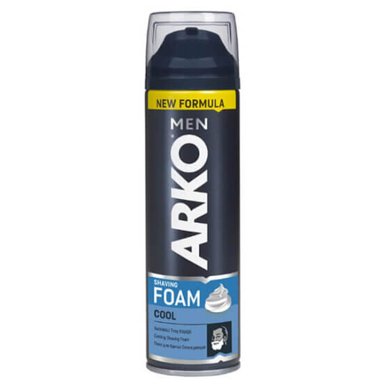 Arko Men Cool tıraş köpüğü 200 ml ferahlatıcı etkili pratik köpük form erkek tıraş ürünü kutu ambalaj- 1