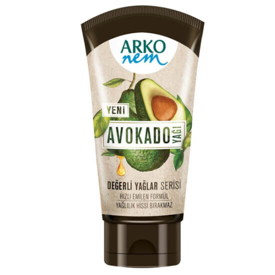 Arko Nem Avokado Yağı bakım kremi 60 ml E vitamini içeren hızlı emilen formül 24 saat etkili nem- 1