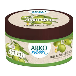 Arko Nem Değerli Yağlar Serisi Zeytinyağı Özlü Krem Kavanoz 250 ml - Arko