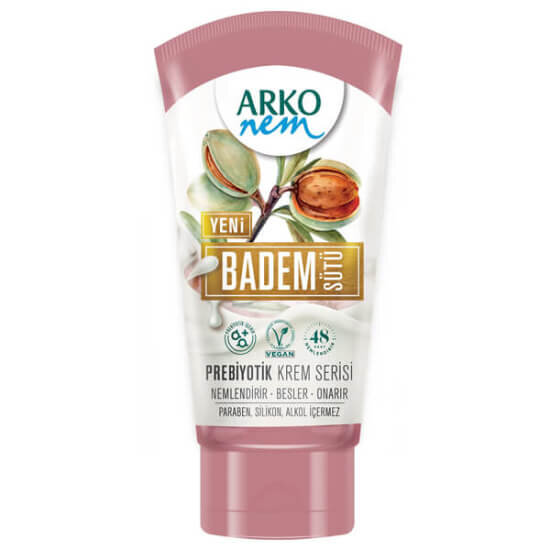 Arko Nem Prebiyotik Krem Serisi Badem Sütü 60 ml el bakım kremi prebiyotik içerik nemlendirici bakım kremi- 1