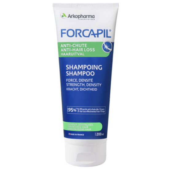 Arkopharma Forcapil Anti Hair Loss şampuan 200 ml saç dökülmesine karşı günlük kullanıma uygun saç bakım şampuanı- 1