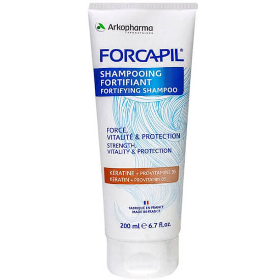 Arkopharma Forcapil Fortifying Şampuan 200 ml keratin ve provitamin B5 destekli kırılmalara karşı güçlendirici bakım- 1
