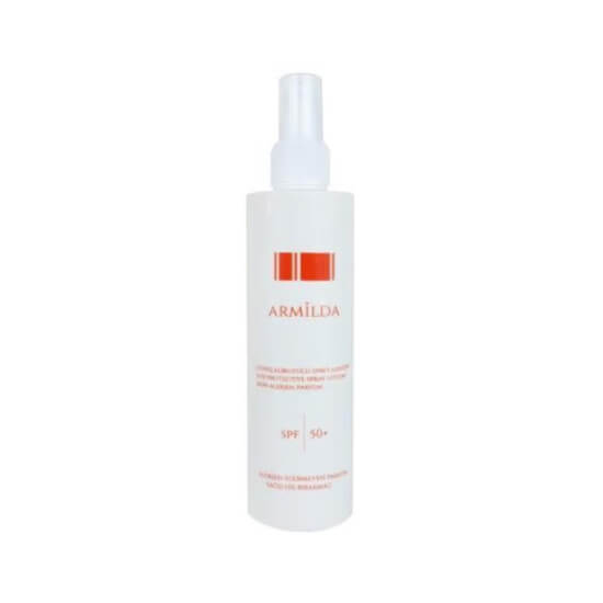 Armilda Güneş Koruyucu Sprey Losyon SPF50 200 ml tüm cilt tipleri için nemlendirici onarıcı yatıştırıcı antioksidan- 1