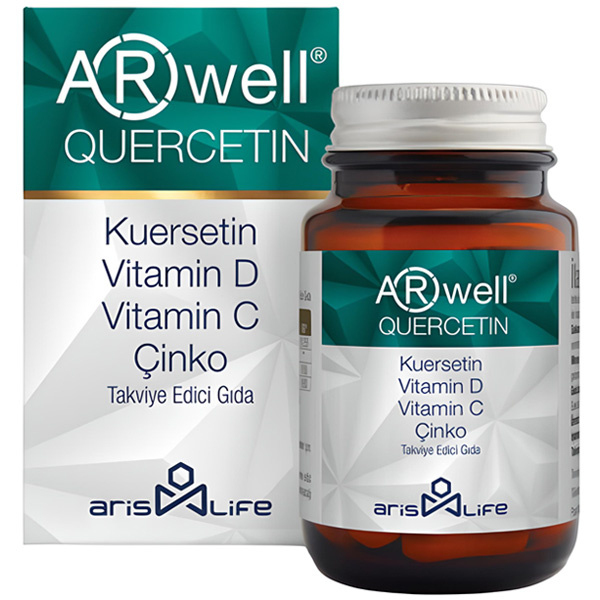 Arwell Quercetin 30 Tablet Kuersetin Takviyesi