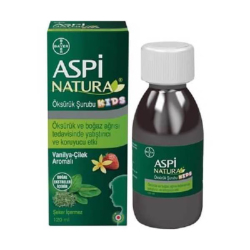 Aspinatura Kids Şurup Vanilya Çilek 120 ml - Aspinatura