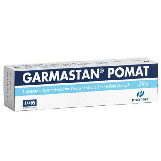 Assos Garmastan Pomad 20 gr göğüs ucu çatlak kremi pomad emzirme öncesi ve sonrası meme ucu bakım ürünü- 1