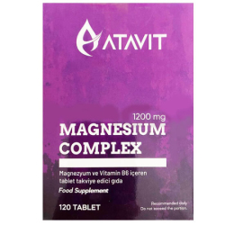 Atavit Magnesium Complex 1200 mg 120 Tablet - Atavit