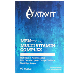 Atavit Men Multivitamin Complex 1200 mg 90 Tablet - Atavit