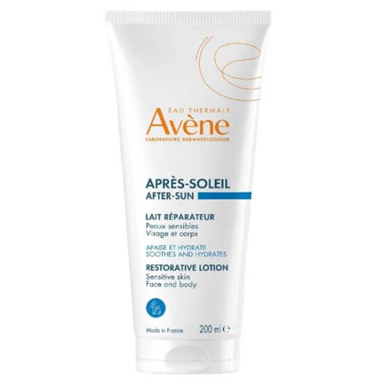 Avene After Sun Lotion 200 ml güneş sonrası losyon, hassas ciltler için nemlendirici yatıştırıcı, kızarıklık ve tahriş- 1