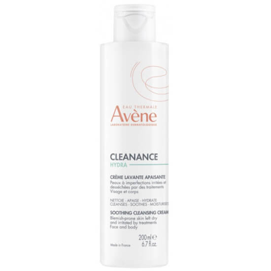 Avene Cleanance Creme Lavante 200 ml yüz yıkama kremi, Avene Termal Su, hindistan cevizi, karite ve jojoba yağı ile- 1