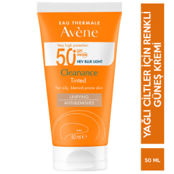 Avene - Avene Cleanance Solaire Tinted Spf 50 50 ML Yağlı Ciltler İçin Renkli Güneş Kremi Avene - Avene Cleanance Solaire Tinted Spf 50 50 ML Yağlı Ciltler İçin Renkli Güneş Kremi