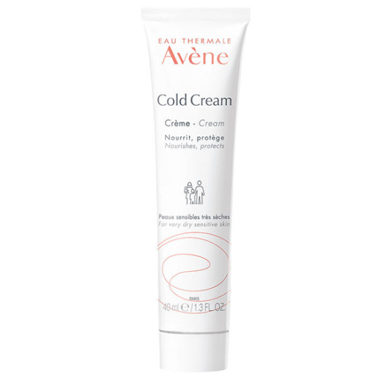 Avene Cold Cream 40 ml nemlendirici krem kuru çok kuru hassas cilt için beyaz balmumu bitkisel yağ Avene termal su- 1