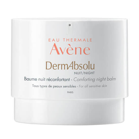 Avene Dermabsolu Gece Bakım Balsamı 40 ml kavanoz, vanilya polifenolleri, sytenol ve glikoleol içeren gece kremi- 1