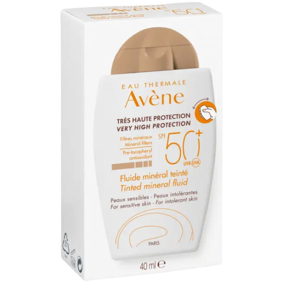 Avene Fluide Mineral Teintee Spf 50 40 ML Renkli Güneş Kremi - 2