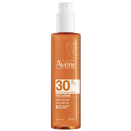 Avène Sun Care Oil SPF 30 200 ml bronzlaştırıcı güneş yağı hassas ciltler için suya dayanıklı UVA UVB geniş koruma- 1