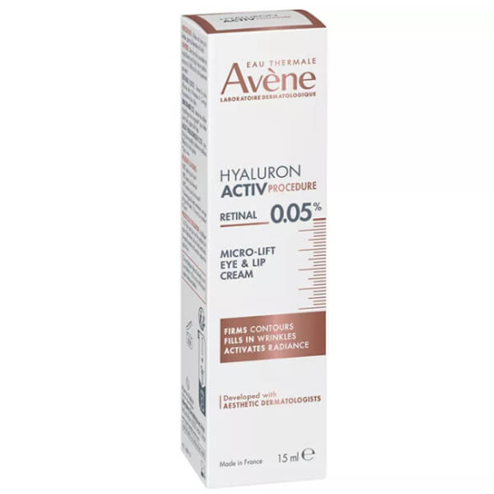  Avene Hyaluron Activ Procedure Retinal Micro Lift Eye Lip Cream 0.05% 15ml - 1