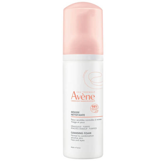 Avene Mousse Nettoyante 150 ml temizleme köpüğü glutamic asid ve termal su ile nazik arındırır sebum dengeler- 1