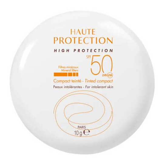 Avene Tinted Compact Dore SPF 50 10 gr koyu ton renkli kompakt güneş kremi, UVB-UVA koruma, suya dayanıklı, parfümsüz- 1