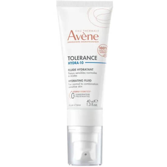 Avene Tolerance Hydra-10 Hydrating Fluid nemlendirici krem 40 ml hyaluronik asitli hafif yapı karma yağlı cilt- 1