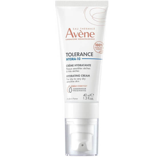Avène Tolérance Hydra-10 Hydrating Krem 40 ml kuru ve çok kuru ciltler için yoğun nem hyaluronik asit içerir- 1